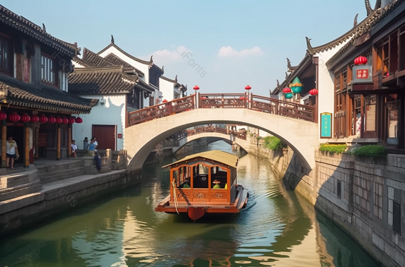 江苏省无锡清名桥古运河景区,高清,摄影图,摄影图片,图片大全,摄影图免费下载